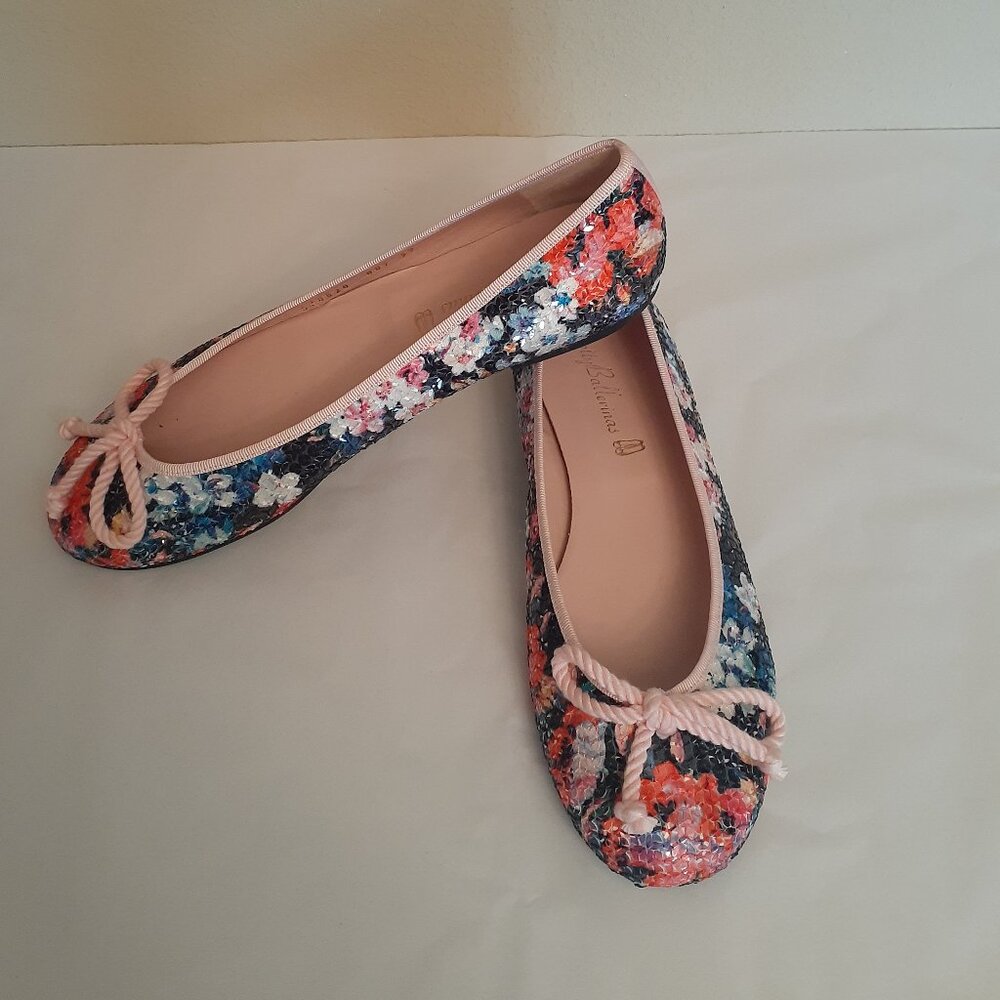 Pretty Ballerinas Pink/blue love them but I’m a true 9 and they don’t fit